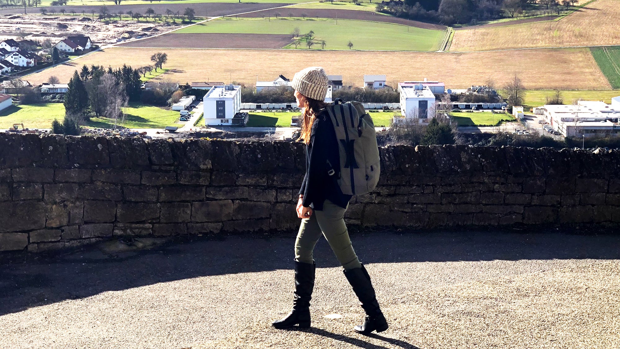 Pakt Backpack Field Test: Elizabeth in Germany