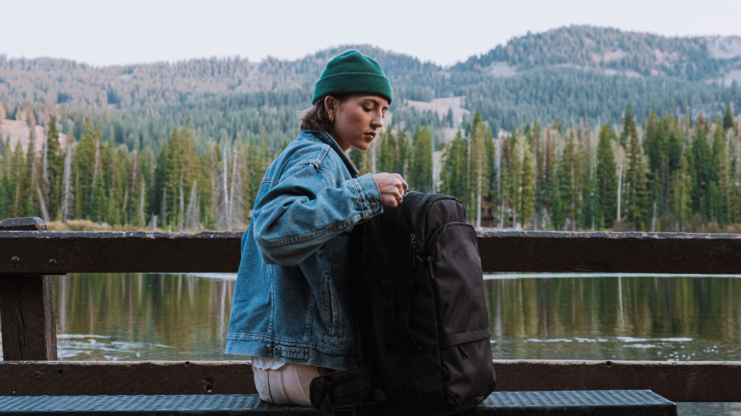 The Pakt Travel Backpack for women