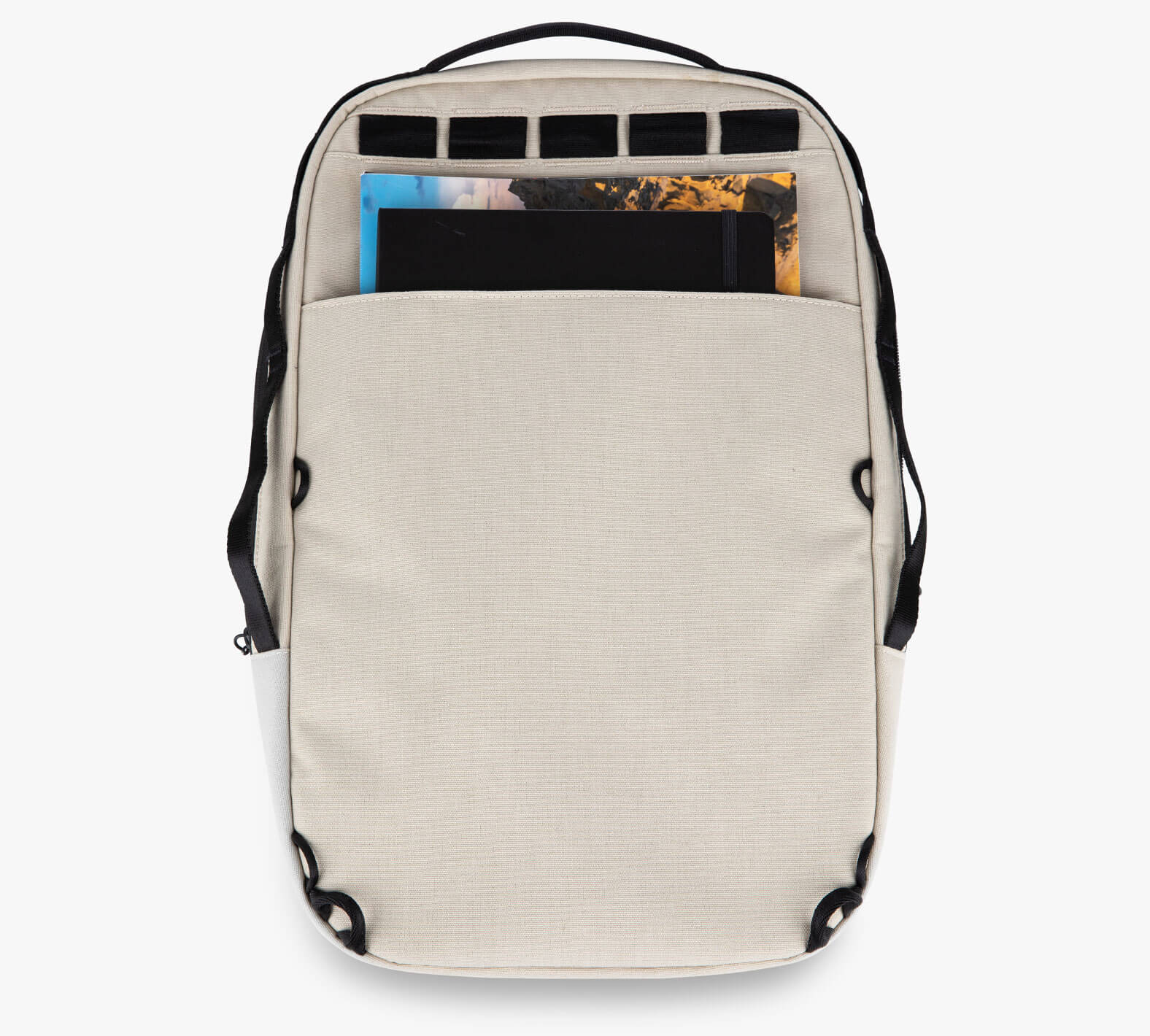 Sling backpack tan