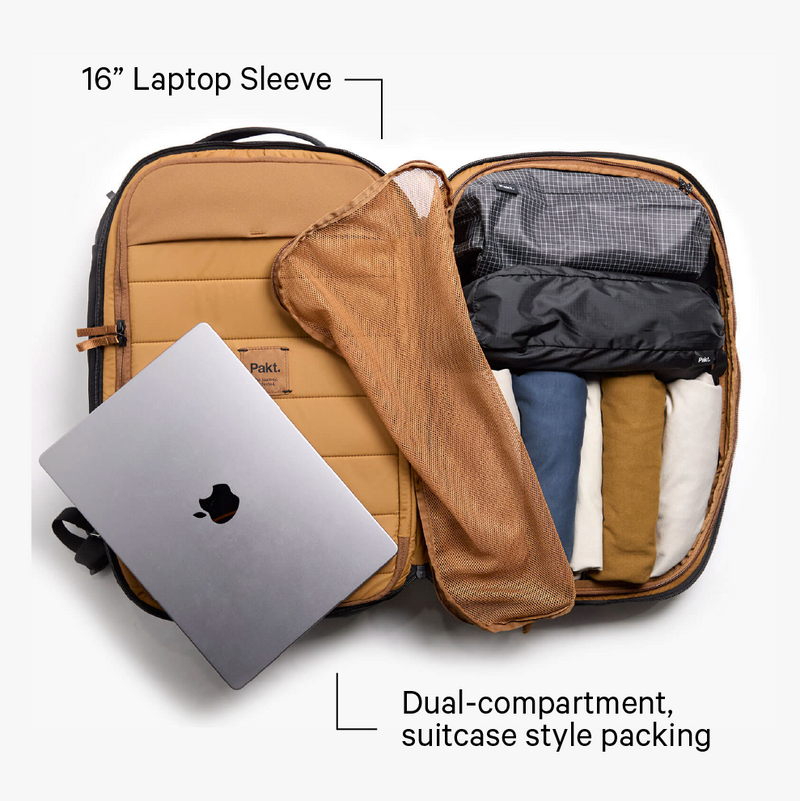 Pakt One Travel Backpack