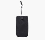 Black Pakt bottle sleeve with adjustable drawcord and clip