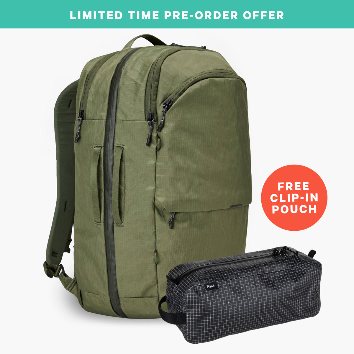 旅行かばん・小分けバッグ pakt. The Travel Backpack 35l The Pakt Travel Backpack - The Ultimate Carry-on Bag for