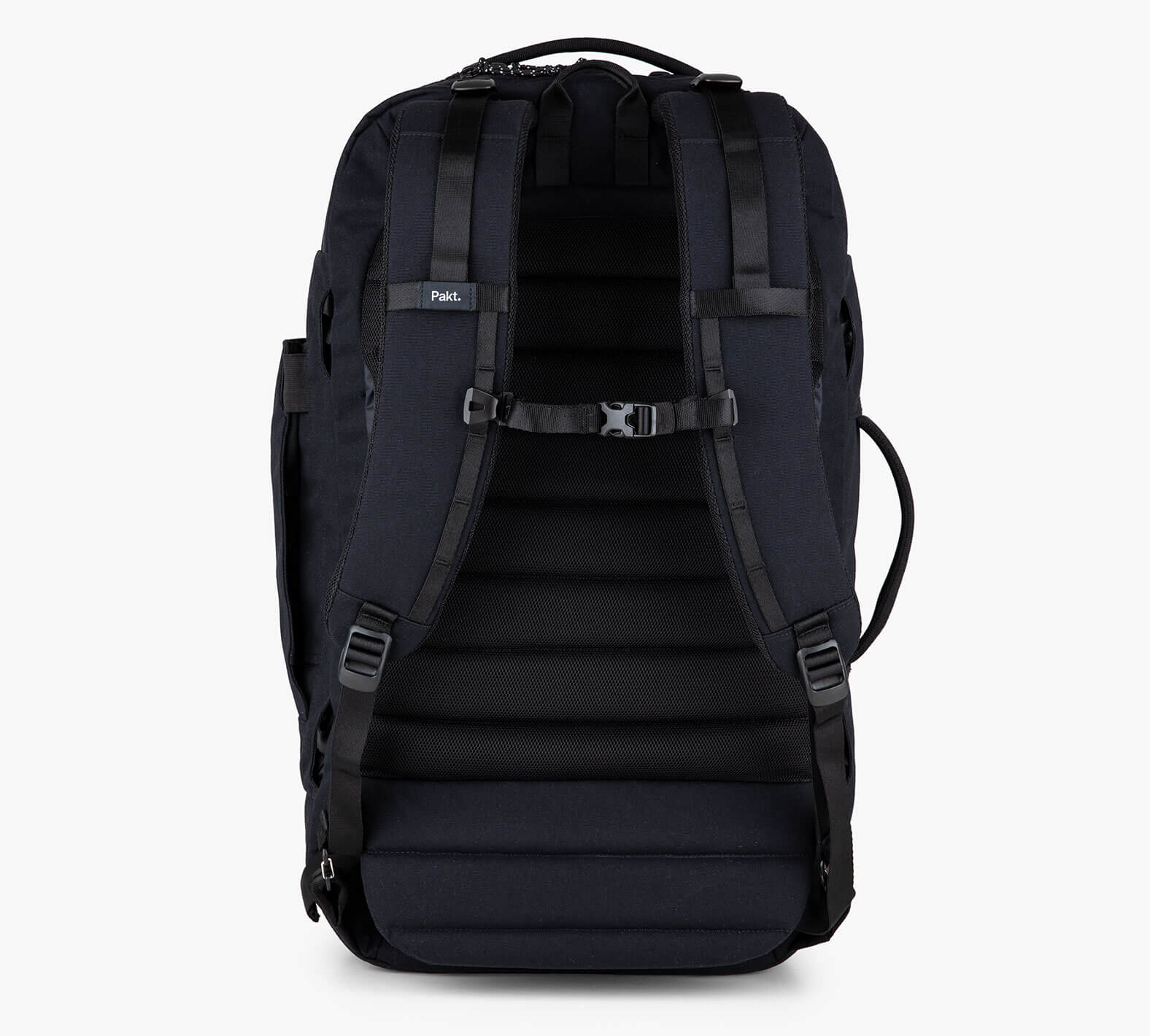 Black Travel Backpacks, Number Of Compartments: 3