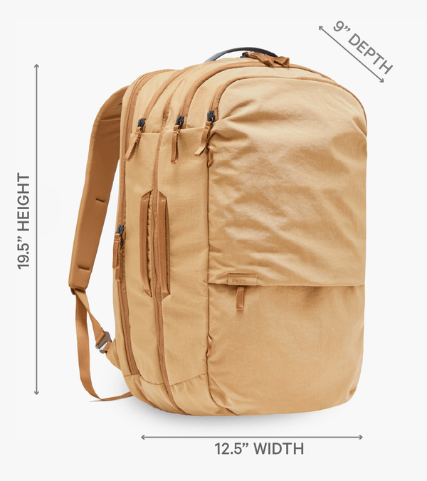 35L+ Backpack, 19.5" x 12.5" x 9"