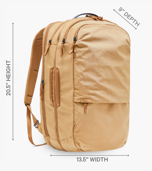 45L+ Backpack, 20.5" x 13.5" x 9"