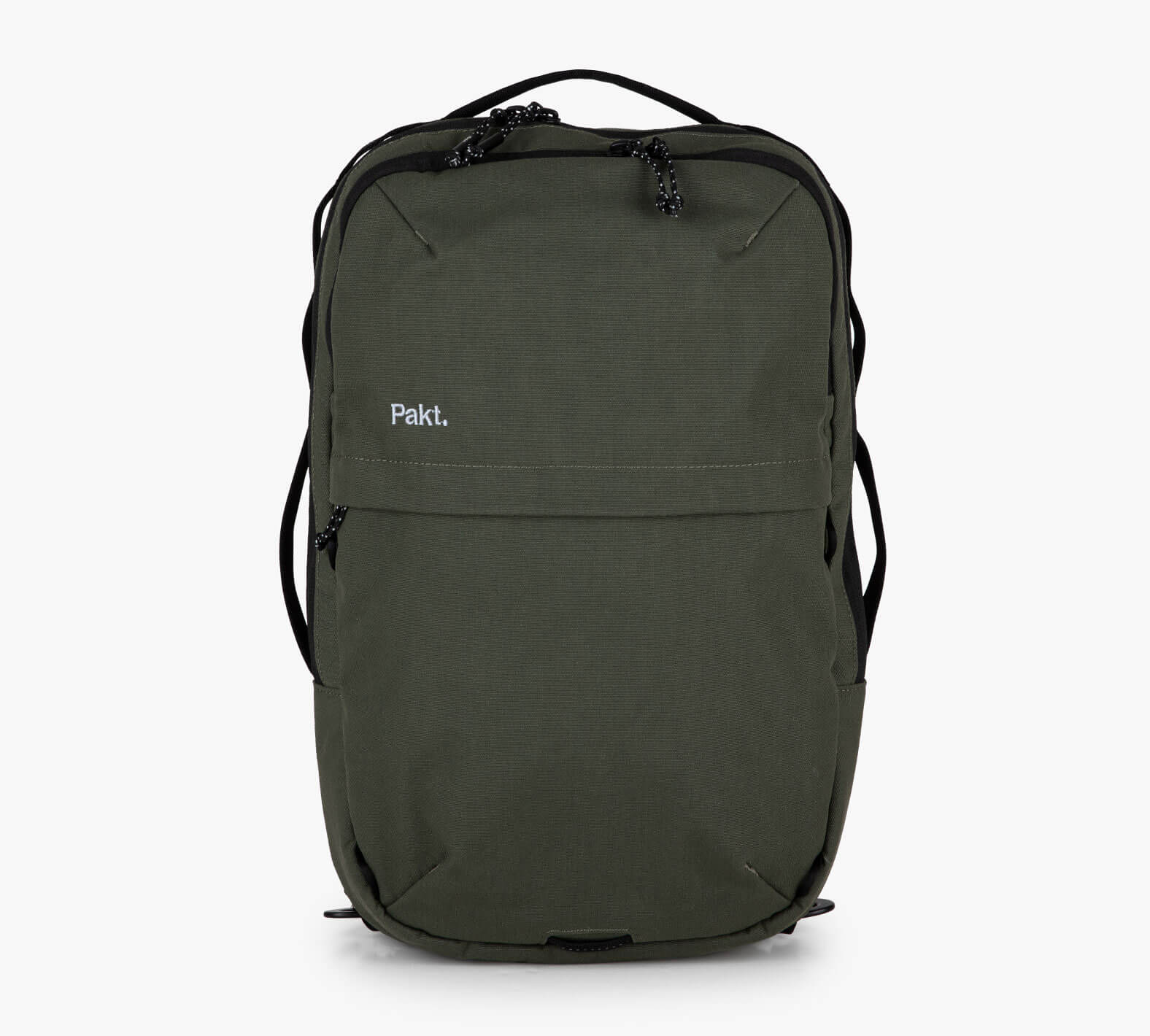 Green travel backpack