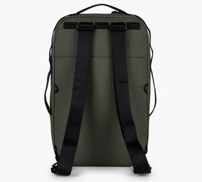 Green travel backpack