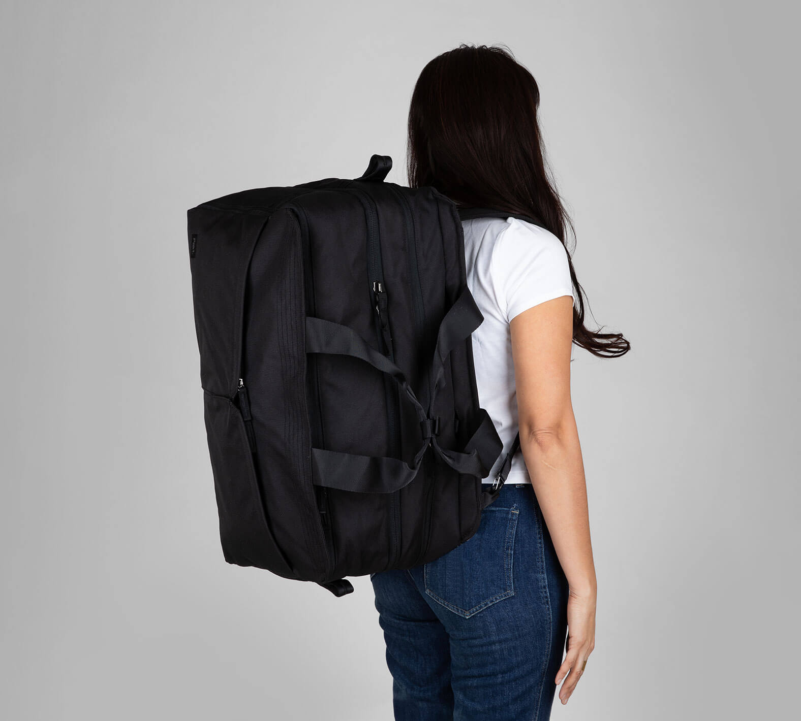 The Anywhere 50L Duffel / Backpack Black