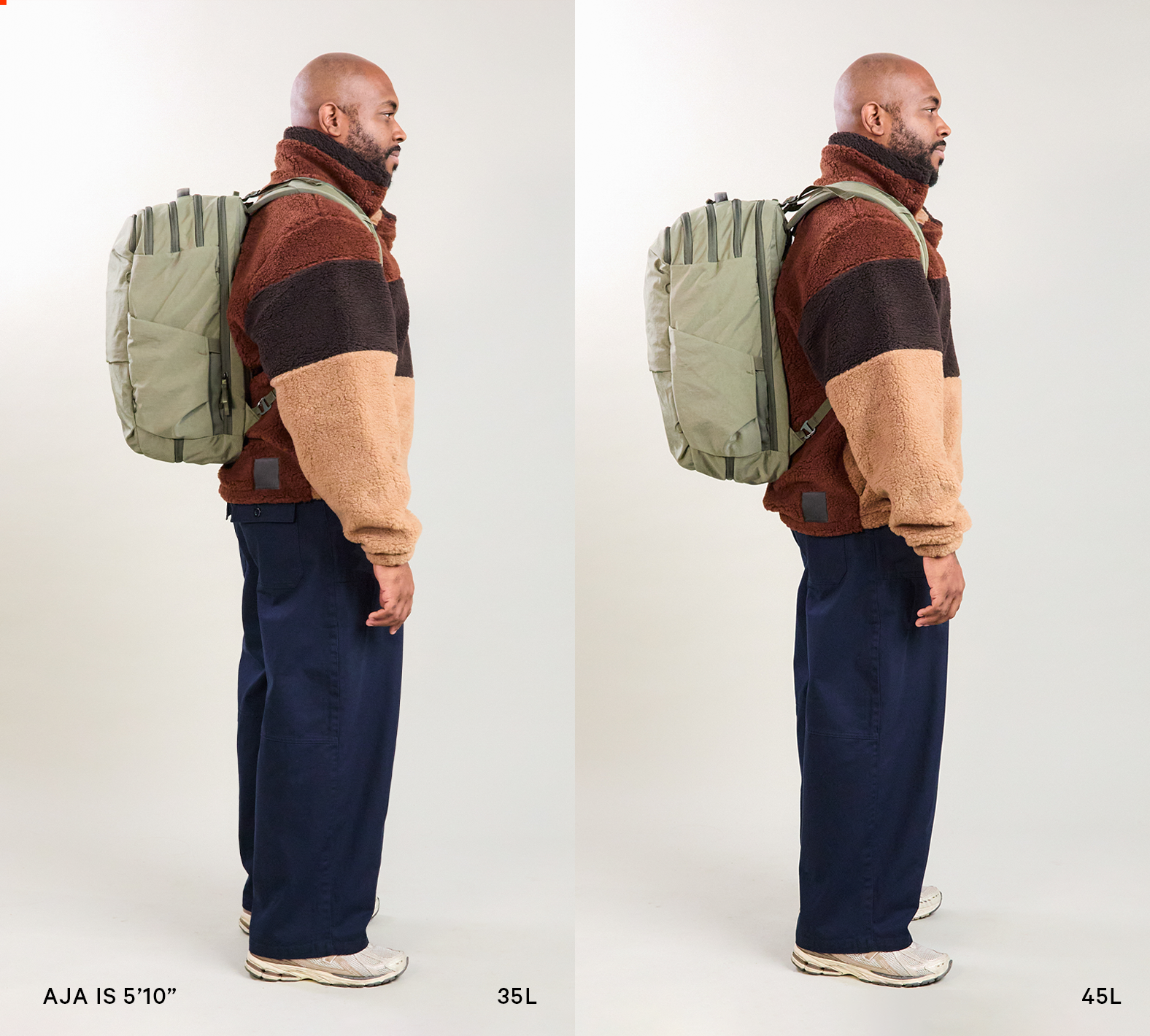 Pakt One Travel Backpack Mojave / 45L+