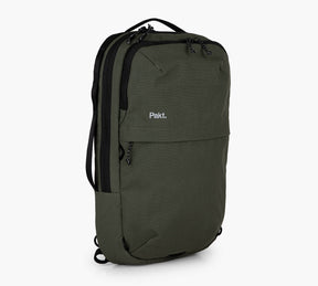 Green sling backpack